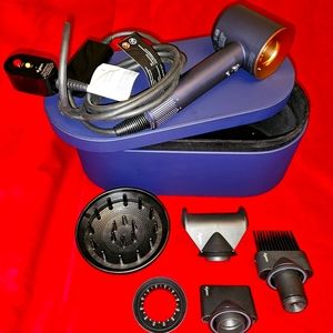 Dyson supersonic hair dryer prussian blue/rich copper